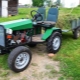Making a mini-tractor 4x4 with your own hands