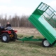 How to make a trailer for a mini-tractor with your own hands?