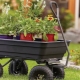 How to Choose a Garden Four Wheel Cart?