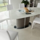 Kuhinjski ovalni stolovi: karakteristike, vrste, saveti za izbor