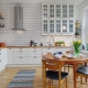 We decorate the kitchen in a Scandinavian style