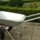 Features of two wheeled garden wheelbarrows
