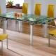 Folding kitchen tables: types, materials and tips for choosing