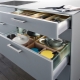 Drawers for the kitchen: features, types and tips for choosing