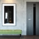 Gray doors in the interior: varieties and tips for choosing