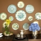 Nástěnný design s dekorativními talíři: nejlepší nápady pro interiér