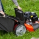Husqvarna petrol lawn mowers: product range and user manual