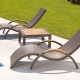 Rattan sun loungers: features and types