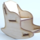How to make a plywood rocking chair with your own hands?
