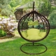 Hanging garden chairs: features and choices