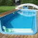 Deep frame pools for summer cottages