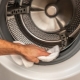 How do I clean the drum in my LG washing machine?