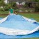 How to fold the pool?