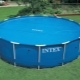 Hvordan foldes den runde pool?