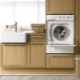 Indbyggede vaskemaskiner med tørring: funktioner, typer og udvalg