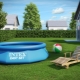 How to store an inflatable pool in winter?