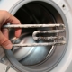 How to check the heating element on a washing machine?