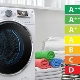 What is the power consumption of the washing machine during washing?