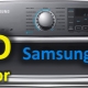 Chyba pračky Samsung 5d (Sd): příčiny a řešení