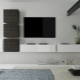 Hanging TV stands in the interior