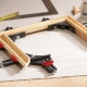 Corner clamps for furniture assembly
