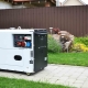 Elegir un generador diésel para una residencia de verano.
