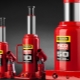 Features and varieties of hydraulic jacks with a capacity of 10 tons