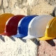 What do the colors of construction helmets mean?