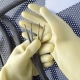 Features of dielectric latex gloves
