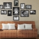 Tips for placing frames on the wall