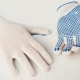 Výběr rukavic s tečkovaným PVC povlakem