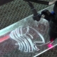 Plexiglass tagliato al laser