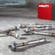 Overview of Hilti anchors