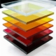 All about colored organic glass