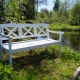 Provence style benches