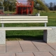 Features of concrete benches and their varieties