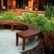 Features of semicircular benches