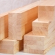 Features of larch timber