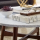 Tables basses avec plateau en marbre