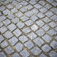 What are granite paving stones and where are they used?
