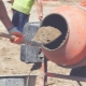 ¿Cuánta arena se necesita para 1 cubo de hormigón?