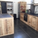 How to make a pallet kitchen?
