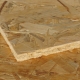 Sizes of OSB sheets