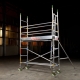 Features of metal scaffolding
