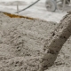 Sandbeton für den Fundamentbau