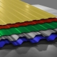 Polymer coated profiled sheets