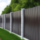 L'épaisseur du profil pour la clôture