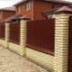 Types de poteaux pour une clôture à partir d'une tôle profilée et d'une installation