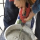 How to dilute sand concrete?