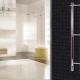 Narrow heated towel rails: types and models
